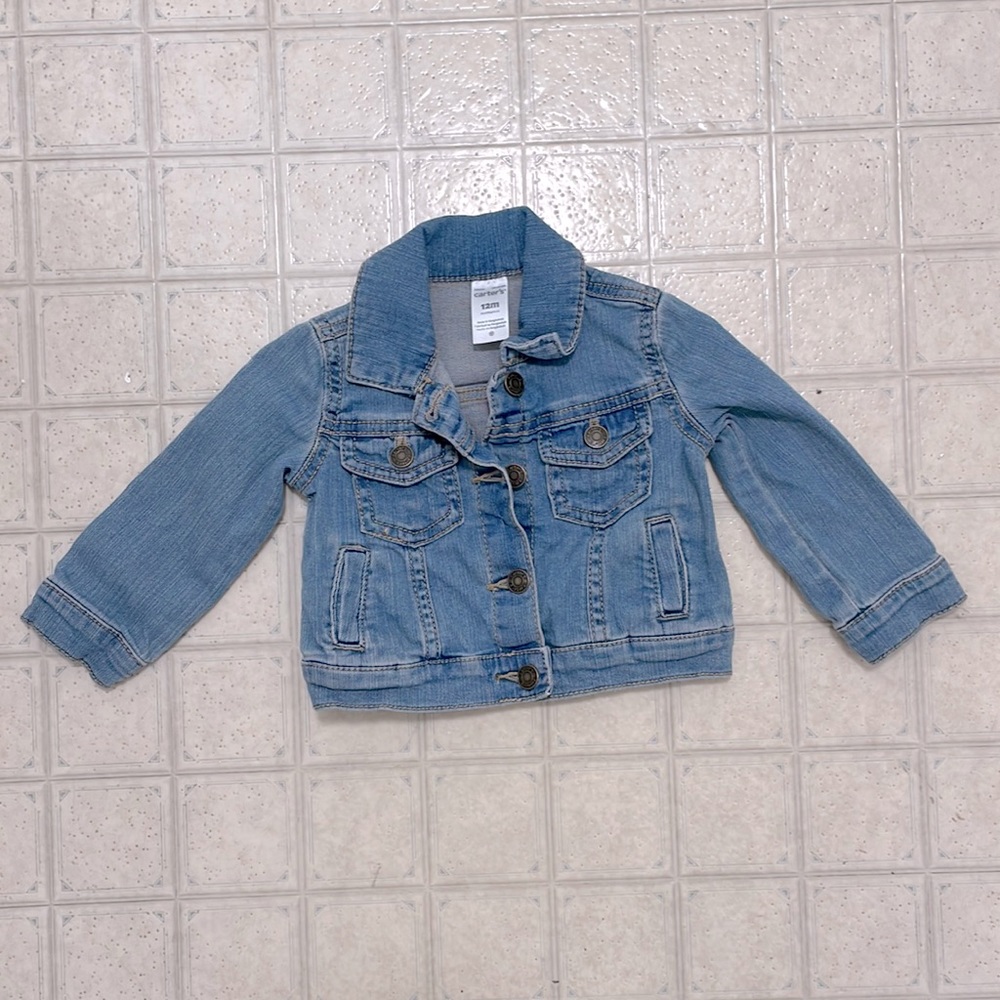 Carters Jean Jacket 12 mo